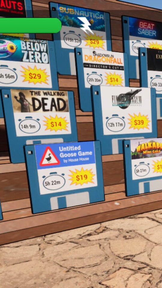 Game Quest  The Backlog Battler // Source : Steam