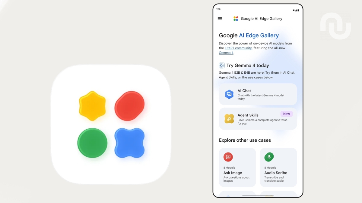 Google AI Edge Gallery. // Source : Numerama Google AI Edge Gallery. // Source : Numerama
