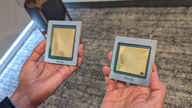 Google a une arme secrète pour gagner la guerre de l&rsquo;IA&nbsp;: les TPU 8t et TPU 8i