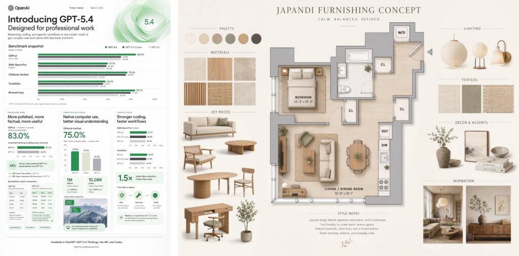 Ces deux images ont &eacute;t&eacute; cr&eacute;&eacute;es avec ChatGPT. &Agrave; chaque fois, il y a plusieurs images dans l'image.