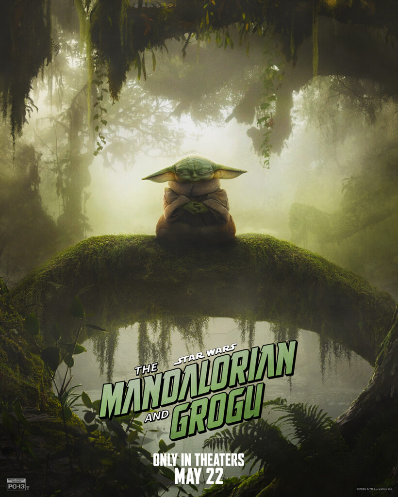 Affiche The Mandalorian and Grogu // Source : Disney