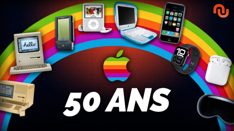 Les 50 ans d&rsquo;Apple en 10 dates&nbsp;: l&rsquo;histoire de la marque qui a changé le monde