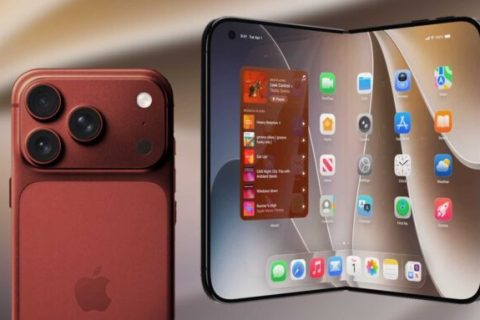 iPhone 18 Pro et iPhone Fold. // Source : Montage Numerama