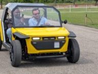 Lancement quadricycle Ipop // Source : Raphaelle Baut pour Numerama 