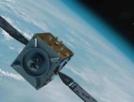 Vue d'artiste de la mission ISSA-J1 d'Astroscale. Source : Astroscale