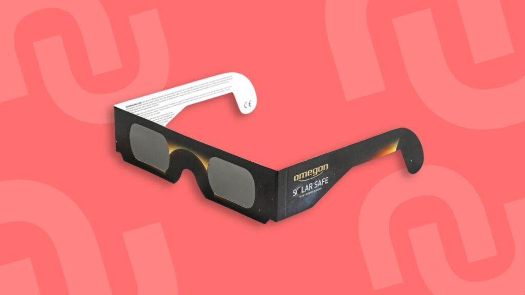 Lunettes éclipse solaire Omegon