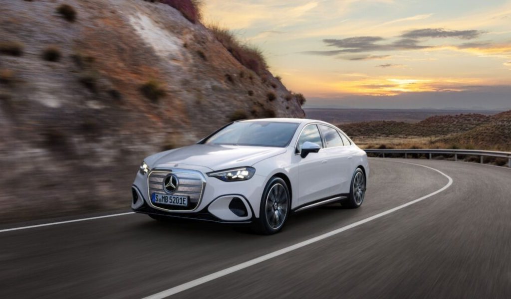 La Mercedes Classe C électrique (2026). // Source : Mercedes-Benz