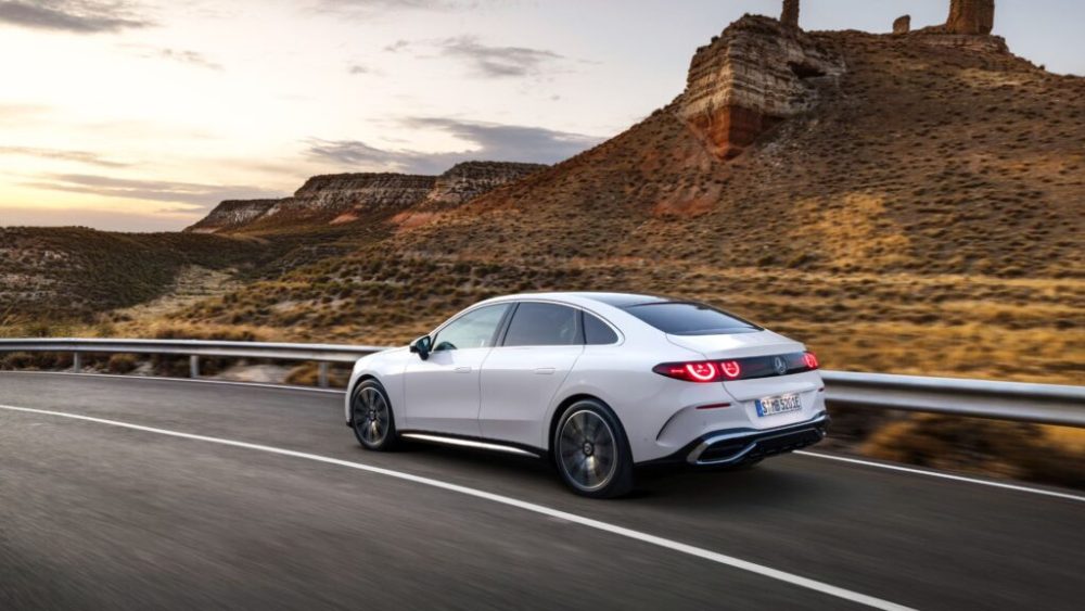 La Mercedes Classe C électrique (2026). // Source : Mercedes-Benz