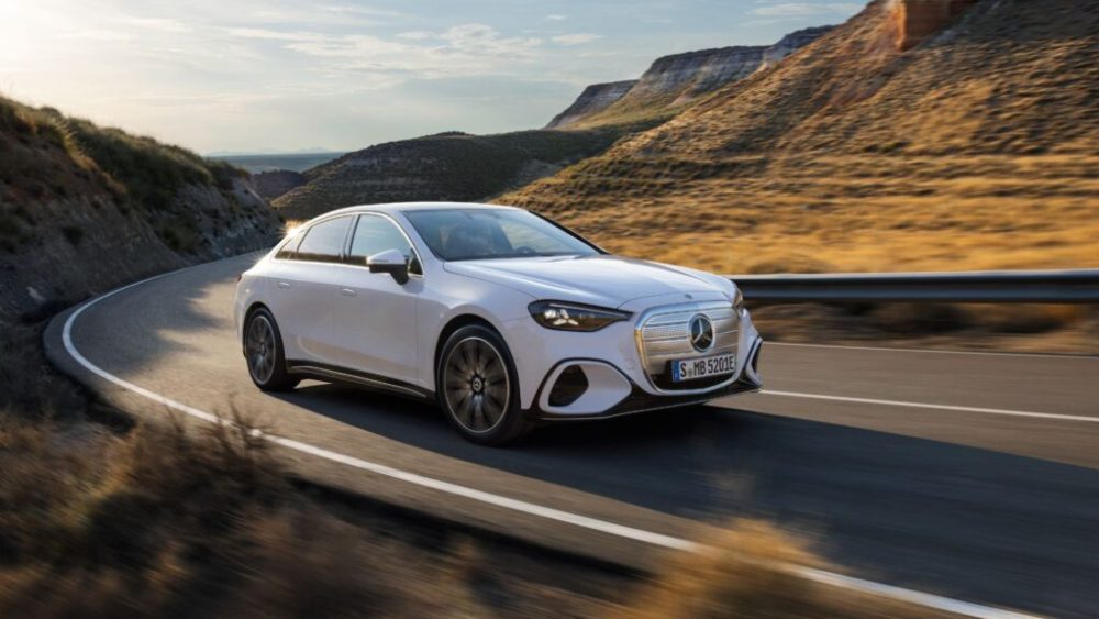 La Mercedes Classe C électrique (2026). // Source : Mercedes-Benz