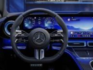 L'intérieur de la future Mercedes Classe C électrique. // Source : Mercedes-Benz