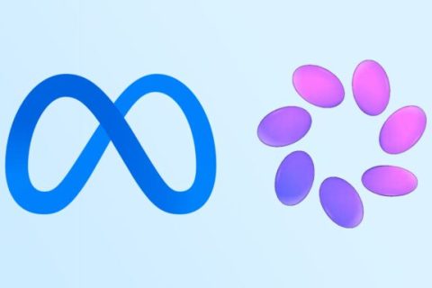 Meta AI avec son nouveau logo. // Source : Numerama Meta AI avec son nouveau logo. // Source : Numerama