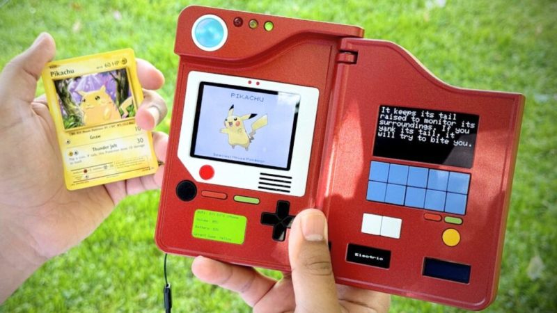 Il construit un Pokédex réaliste capable d’identifier n’importe quel Pokémon