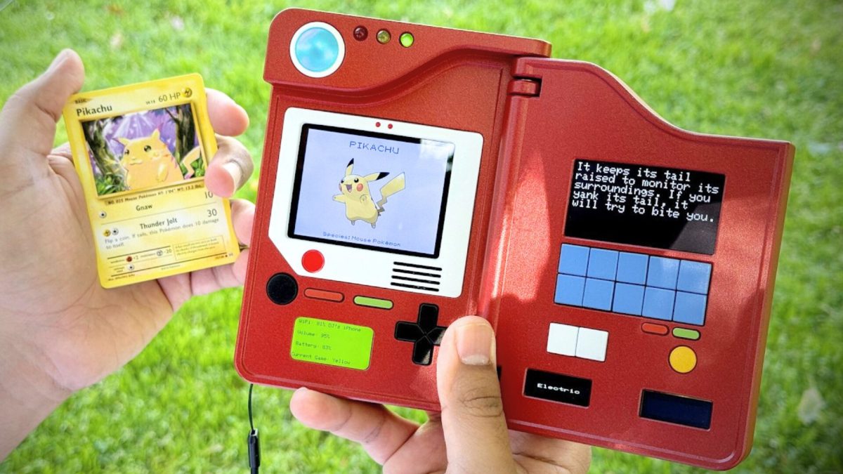 Il construit un Pokédex réaliste capable d’identifier n’importe quel Pokémon