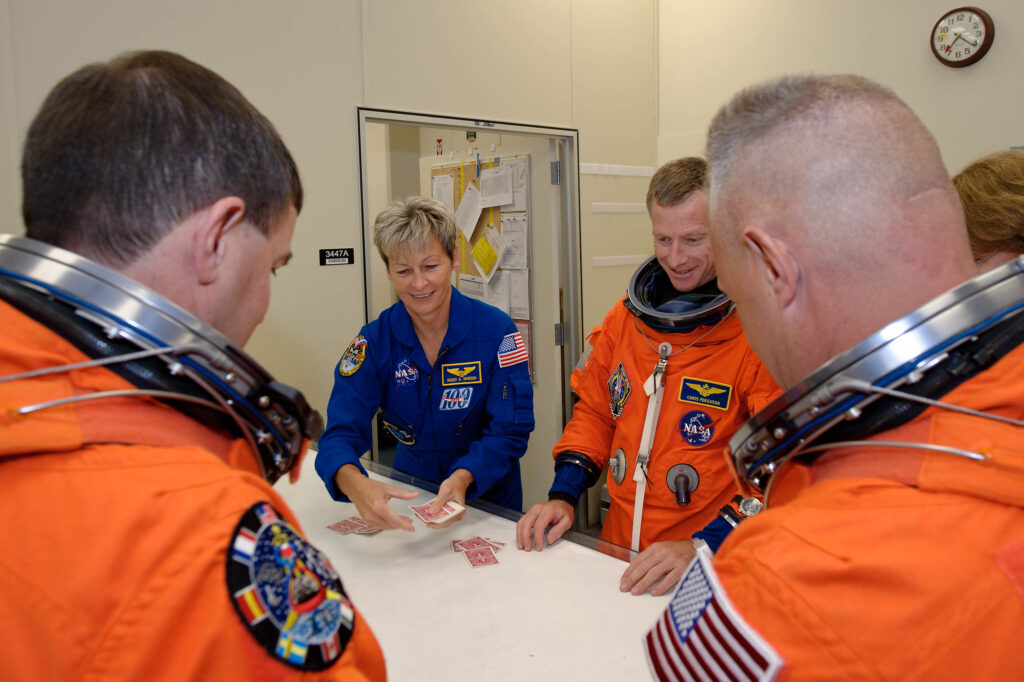 nasa astronautes cartes