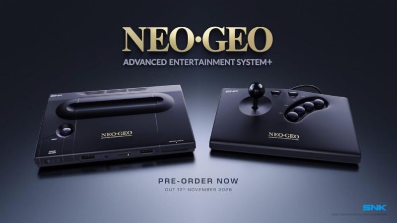 Où précommander la Neo Geo Aes+, le retour de la console la plus chère des années 90