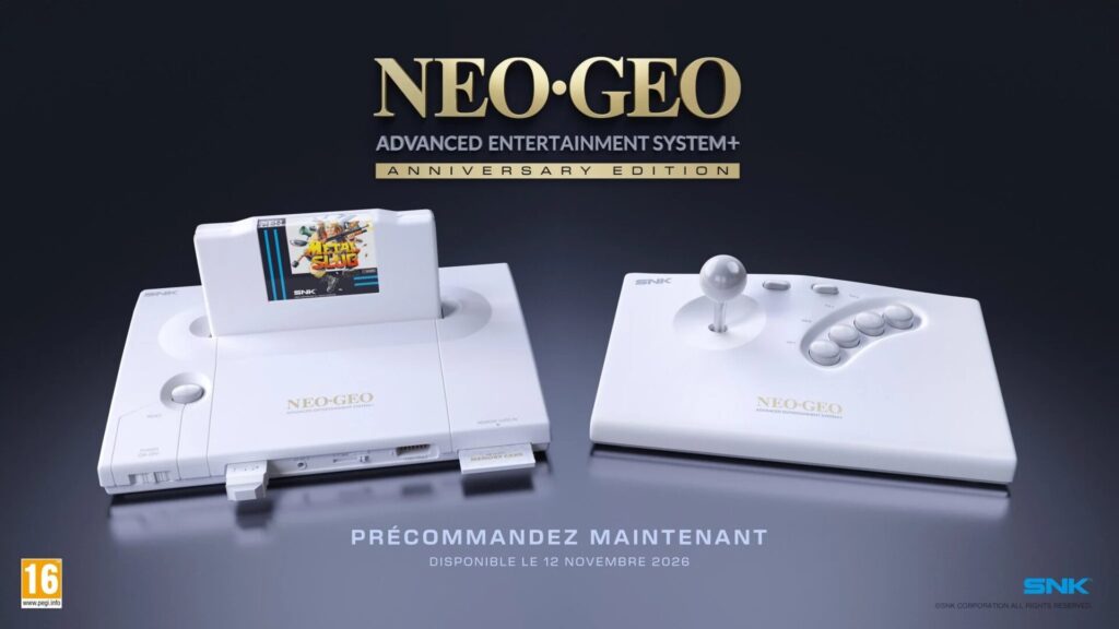 Neo Geo AES+ éditon anniversaire // Source : SNK / Plaion