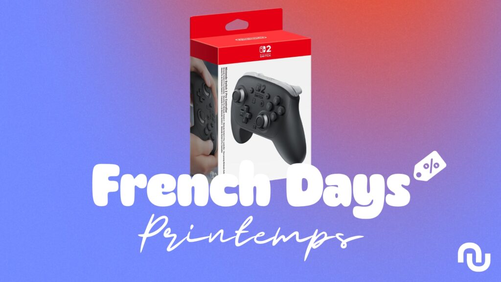 Nintendo Manette Pro Controller Switch 2 French Days