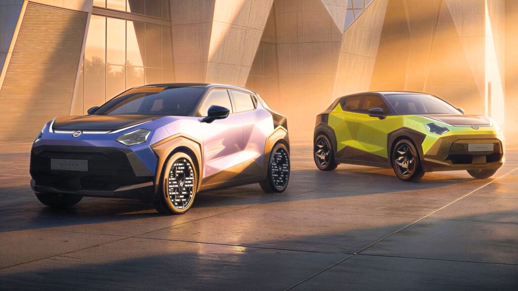 Le Nissan Juke devient 100 % électrique // Source : Nissan Le Nissan Juke devient 100 % électrique // Source : Nissan
