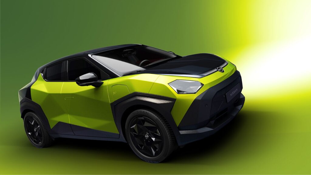 Le Nissan Juke devient 100 % électrique // Source : Nissan Le Nissan Juke devient 100 % électrique // Source : Nissan