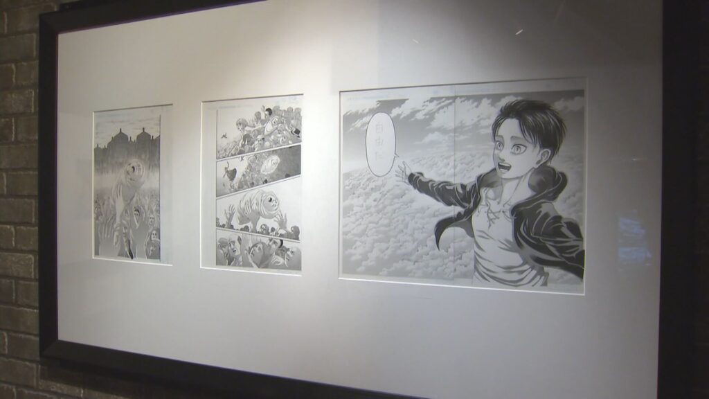 Quelques originaux pr&eacute;sents dans l'exposition. // Source : tosonline