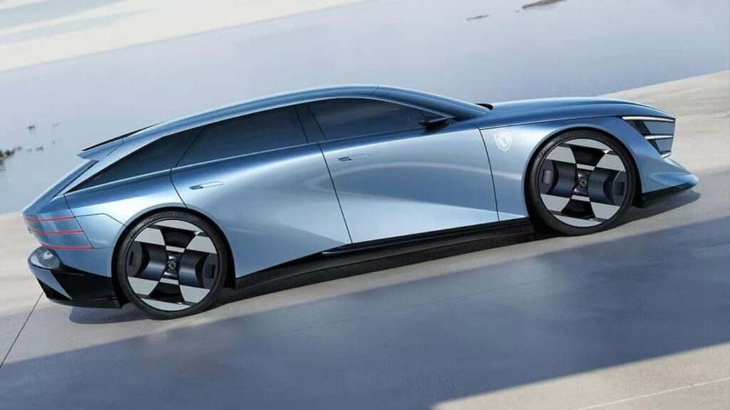 Peugeot Concept 6. // Source : Peugeot