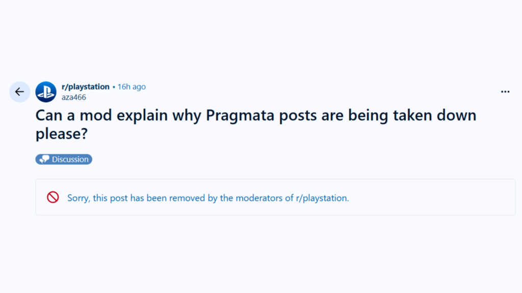 De nombreux messages sur Reddit sont tout simplement censur&eacute;s. // Source : Reddit