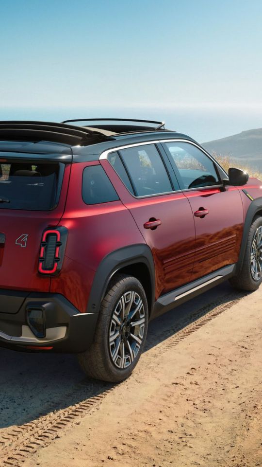 La nouvelle Renault 4 E-Tech Plein Sud. // Source : Renault