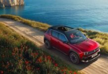 La nouvelle Renault 4 E-Tech Plein Sud. // Source : Renault La nouvelle Renault 4 E-Tech Plein Sud. // Source : Renault