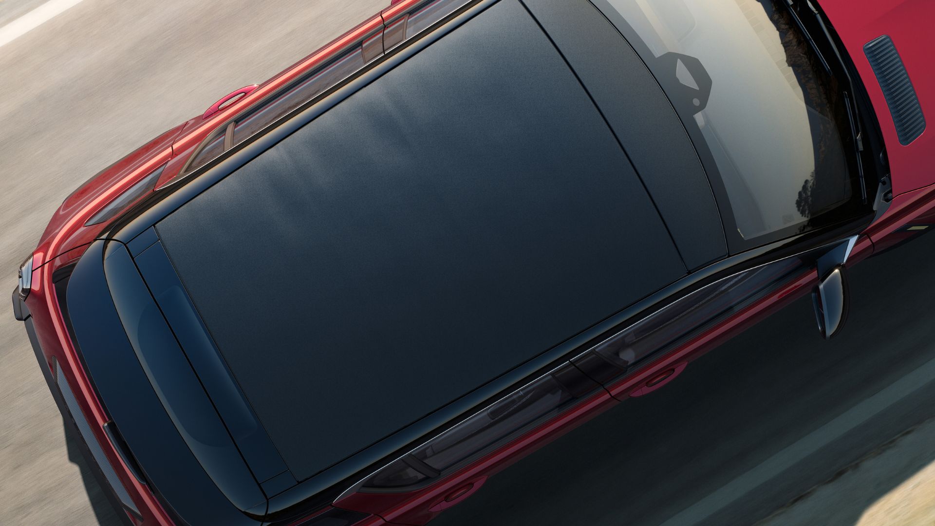 Le toit une fois ferm&eacute;