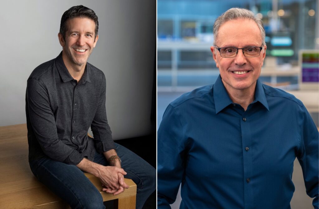 John Ternus et Johny Srouji.