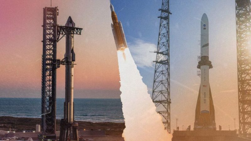 Trois fusées géantes en trois semaines&nbsp;: l&rsquo;humanité vit un moment spatial historique