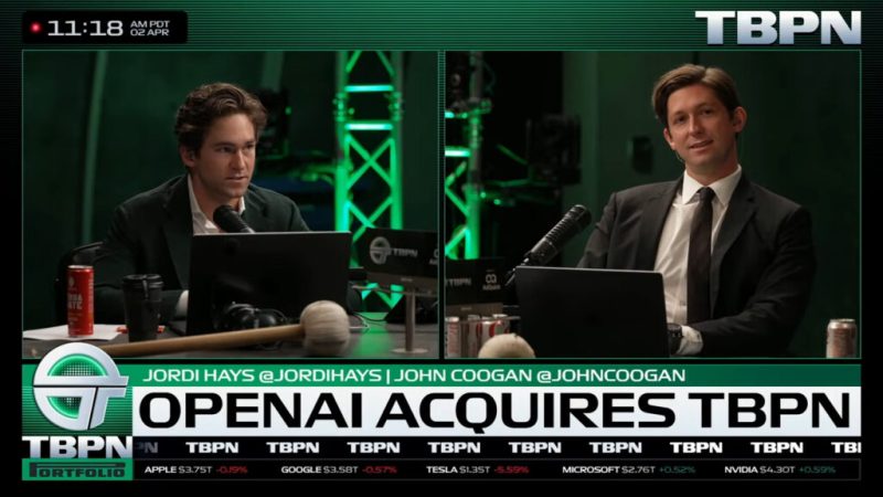 Et maintenant, OpenAI rachète un podcast