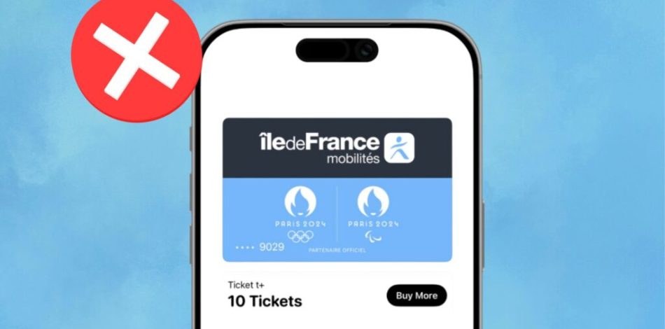 Bientôt la fin des tickets de métro sur l’iPhone ? Pourquoi ce service pourrait disparaître // Source : Numerama / IDFM
