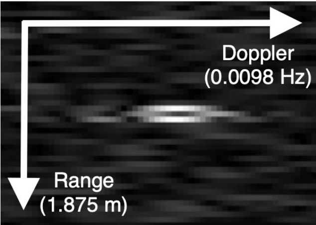 Ces pixels correspondent à la capsule Orion d'Artémis II. // Source : JPL & NSF/AUI/NSF NRAO Ces pixels correspondent à la capsule Orion d'Artémis II. // Source : JPL & NSF/AUI/NSF NRAO