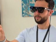 Project Aura Google XReal Google I/O // Source : Numerama Project Aura Google XReal Google I/O // Source : Numerama