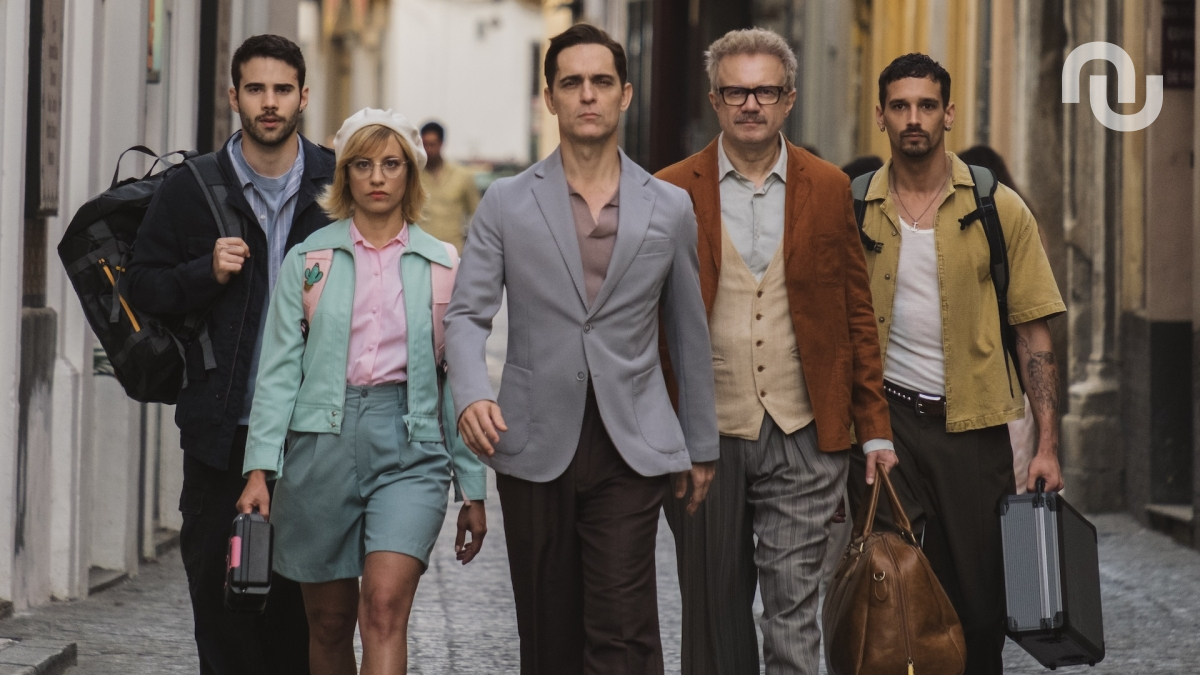 Berlin est de retour pour un nouveau casse à Séville. // Source : Netflix Berlin est de retour pour un nouveau casse à Séville. // Source : Netflix