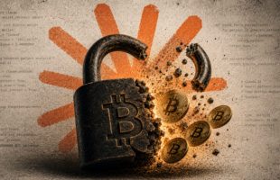 Claude trouve 5 BTC bloqués // Source : Montage ChatGPT