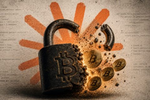 Claude trouve 5 BTC bloqués // Source : Montage ChatGPT