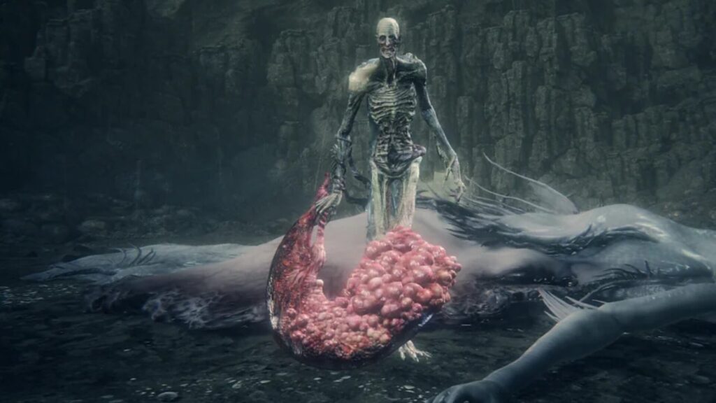 L'Orphelin de Kos dans Bloodborne // Source : FromSoftware