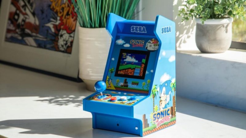 Cette petite borne d&rsquo;arcade Sonic trop mignone perd 40&nbsp;€ de son prix