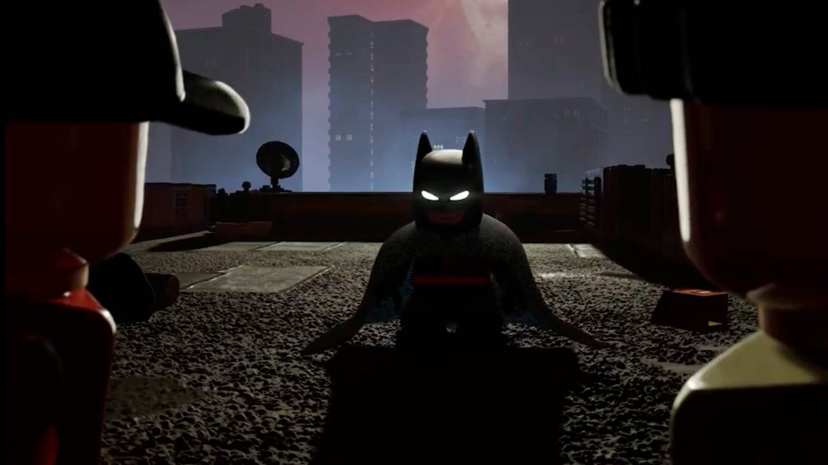 Générique du dessin animé Batman dans le jeu Lego Batman // Source : Capture X
