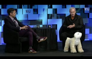 Colin Angle et son robot // Source : Capture d'écran WSJ