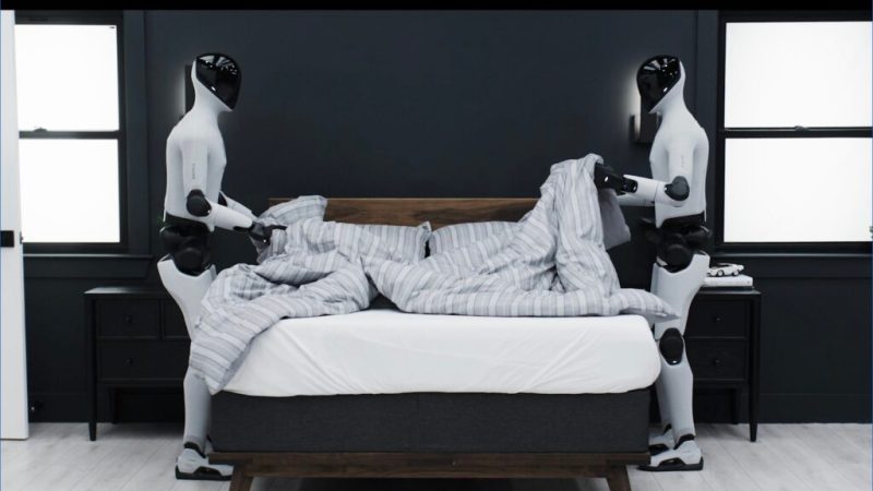 Deux robots humanoïdes Helix-02 rangent une chambre en moins de deux minutes (mais pas la vôtre)