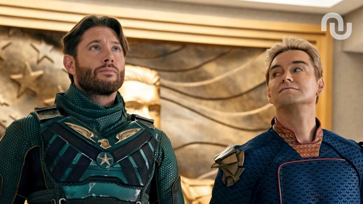 The Boys, Homelander et Sodier Boy // Source : Prime Video The Boys, Homelander et Sodier Boy // Source : Prime Video