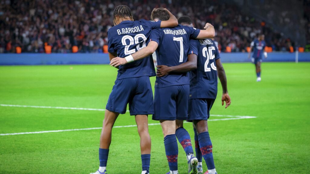 Le PSG // Source : Compte X du PSG Le PSG // Source : Compte X du PSG