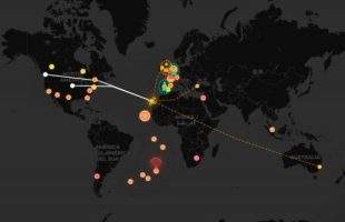 Un site assurant un suivi de l'évolution de l'hantavirus dans le monde. // Source : Capture d'écran Hantavirus Outbreak Tracker Un site assurant un suivi de l'évolution de l'hantavirus dans le monde. // Source : Capture d'écran Hantavirus Outbreak Tracker