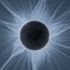 La couronne solaire, visible pendant une éclipse totale. // Source : APOD ; Phil Hart (image recadrée)