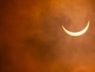 Éclipse solaire. // Source : Canva Éclipse solaire. // Source : Canva