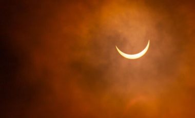 Éclipse solaire. // Source : Canva Éclipse solaire. // Source : Canva