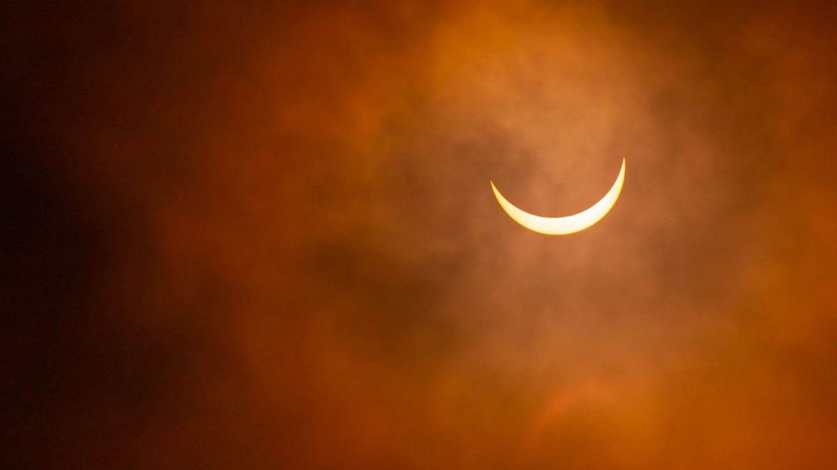 Éclipse solaire. // Source : Canva Éclipse solaire. // Source : Canva